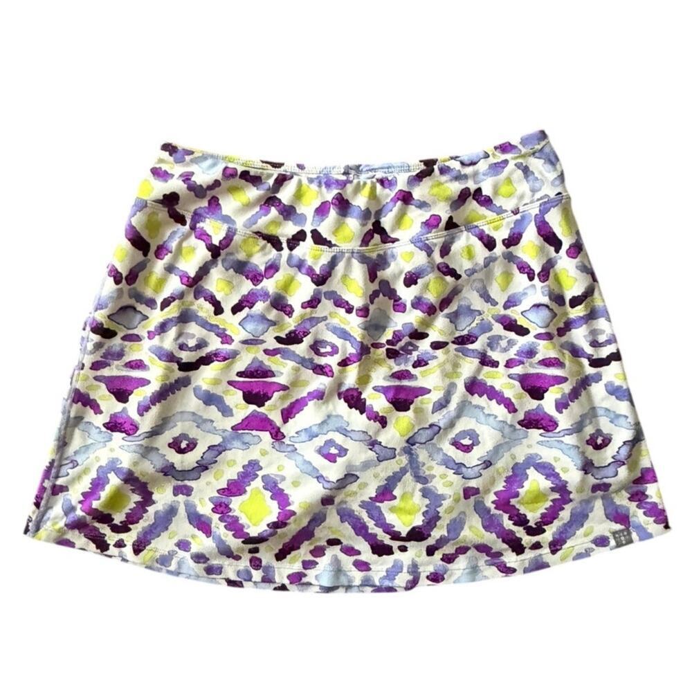 Title One Sz M Athletic Purple Multi Color Skorts Minimal Wear | GUC